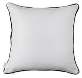 18"X18" Scandi Square Geo Printed Decorative Throw Pillow Cover