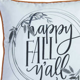 18"X18" Thanksgiving Quote Printed Decorative Throw Pillow Cover