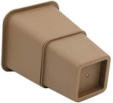 Tan Knitted Rabbit Fur Animal Print