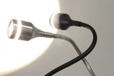 Brushed Steel Metal Led Adjustable Desk Lamp