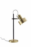 23" Gold Metal Desk Table Lamp