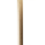 59" Solid Wood Traditional Shaped Floor Lamp With White Drum Shade