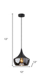 93" Steel Five Light Led Tree Floor Lamp