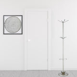 14" X 70" Champagne Powder Coated Steel Umbrella Stand Coat Rack