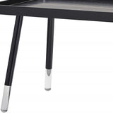 Contemporary Sleek Black Coffee Table