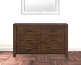 18" X 21" X 35" Dark Oak Black Wood Side Chair Set2