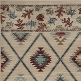 8' X 10' Ivory Lodge Area Rug