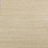 5'X7' Ivory Hand Woven Jute And Wool Indoor Area Rug