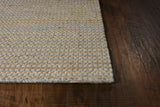 78 X 114 Grey Wool Or Jute Rug