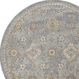 108 X 108 Sage Green Wool Rug