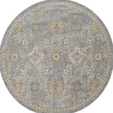 108 X 108 Sage Green Wool Rug