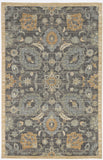 91 X 130 Taupe Wool Rug