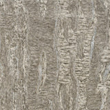 5' X 7' Sand Plain Wool Indoor Area Rug With Viscose Highlights