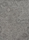 5'X7' Grey Hand Tufted Abstract Indoor Area Rug