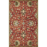 3' X 5' Sienna Medallion Vines Wool Rug