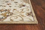 96 X 126 Champagne Wool Rug