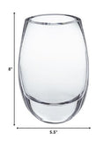13 Mouth Blown Crystal Trophy Centerpiece Fruit Or Punchbowl