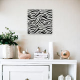 Small Iron Faux Zebra Skin Wall Tile