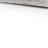 Whitewashed Tone Wood With Herringbone Pattern With Metal Raised Edges Tray