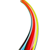 16 Multicolor Art Glass Centerpiece