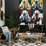 Rectangular Solid Wood Coffee Table W 3 Drawers
