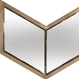 23" Natural Novelty Framed Accent Mirror