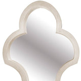 34" Natural Novelty Framed Accent Mirror