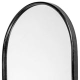 Gold Oval Accent Metal Mirror