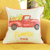 Set Of 2 18" Autumn Vibes Throw Pillow Cover In Multicolor