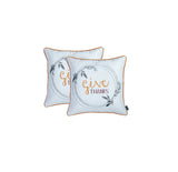 Set Of 2 18" Thanksgiving Quote Throw Pillow Cover In Multicolor