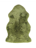 Sage Green New Zealand Natural Sheepskin Rug