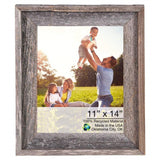 11X14 Natural Weathered Grey Picture Frame