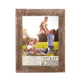 11X17 Rustic Espresso Picture Frame