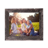 12"X13" Rustic Smoky Black Picture Frame