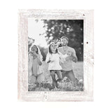 9"X14" Rustic White Washed Grey Picture Frame