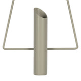 Gray Metal Triangular Planter Wall Decor