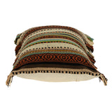 Bohemian Fringe Throw Pillow