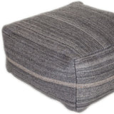 Steel Grey Stylish Pouf