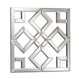 Interlocking Mirrored Squares With Lattice Design