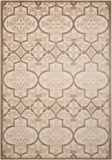 8' X 11' Cream Moroccan Indoor Outdoor Area Rug