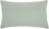 Brilliant Celadon Blue Lumbar Pillow