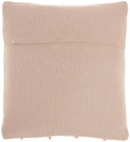 Rose Pink Chevron Detail Throw Pillow