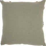 Boho Chic Sage Textured Lines Throw Pillow