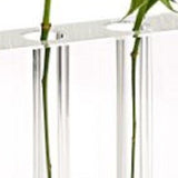 Modern Clear Square Block Optical Crystal Vase