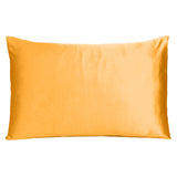 Apricot Dreamy Silky Satin King Size Pillowcase