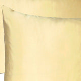 Black Dreamy Set Of 2 Silky Satin Standard Pillowcases