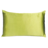 Lemongrass Dreamy Set Of 2 Silky Satin Standard Pillowcases