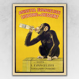 Anisetta Evangelisti Italian Liquor Unframed Print Wall Art