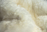 3' X 5' Natural Rectangular Sheepskin Area Rug