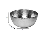 Capsule Shaped Hammered Tray